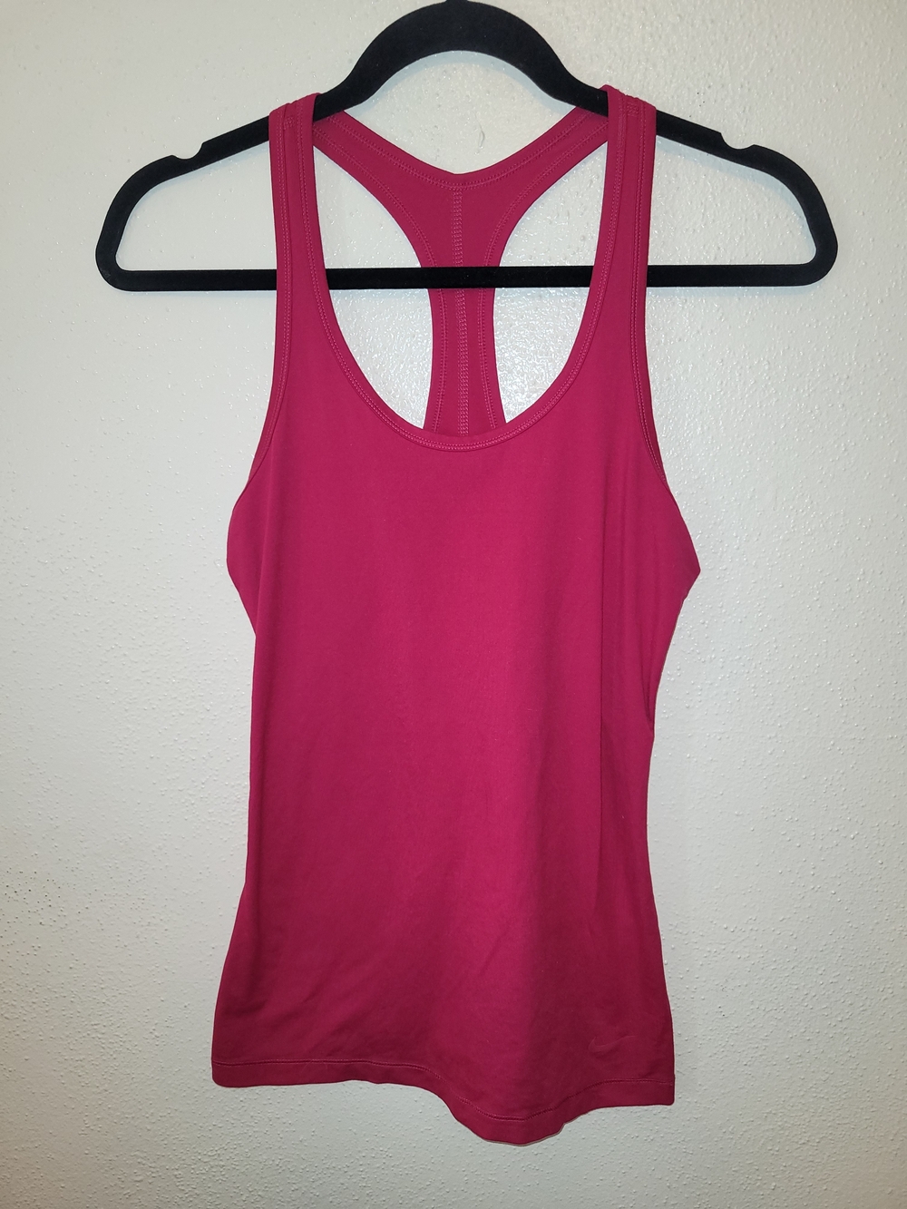 Nike Women's Dri Fit Racerback Tank Top - Pink